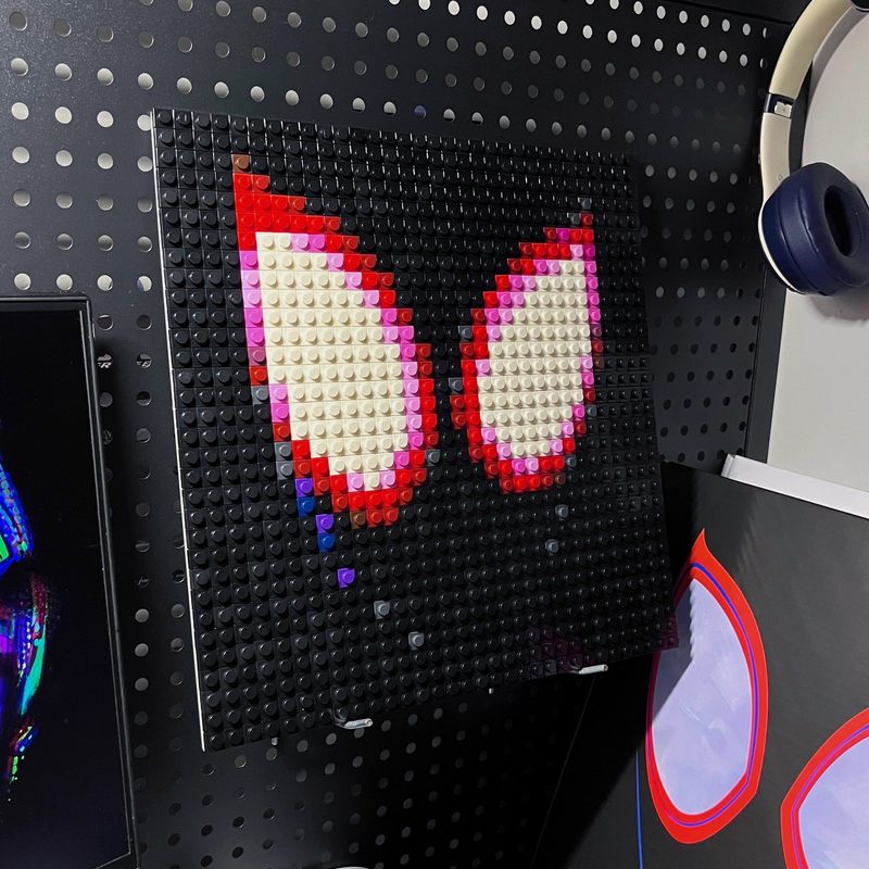 Home Improvement Hardware - Pixel-Art-Bausteine Spider-Man: Into the Spider-Verse Miles