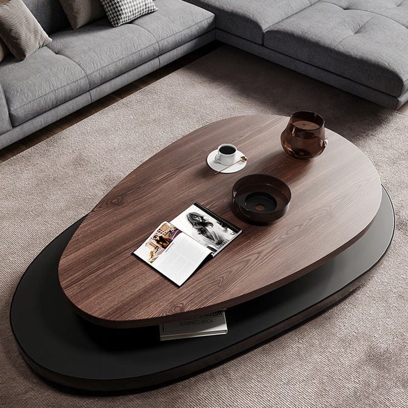 Home Improvement Center - Ästhetischer Empfangs-Couchtisch, einzigartiger Organizer-Couchtisch im nordischen