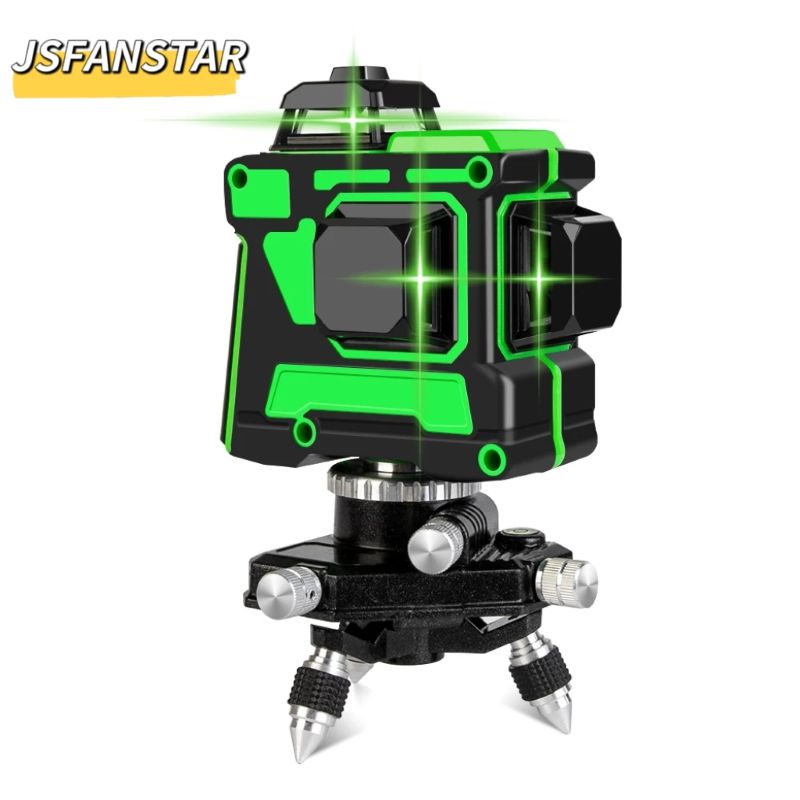 Level Laser Line - ATV3d 12-Linien Wiederaufladbarer Lithium 360° Rotationslaser