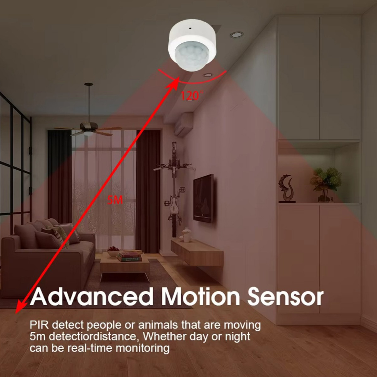 Zigbee PIR-Bewegungssensor, In – Home Improvement Hardware Bewertung und Preis