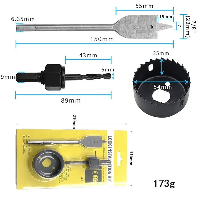 6-teiliges Lochsägen-Set (32-5 – Home Improvement Center Bewertung und Preis