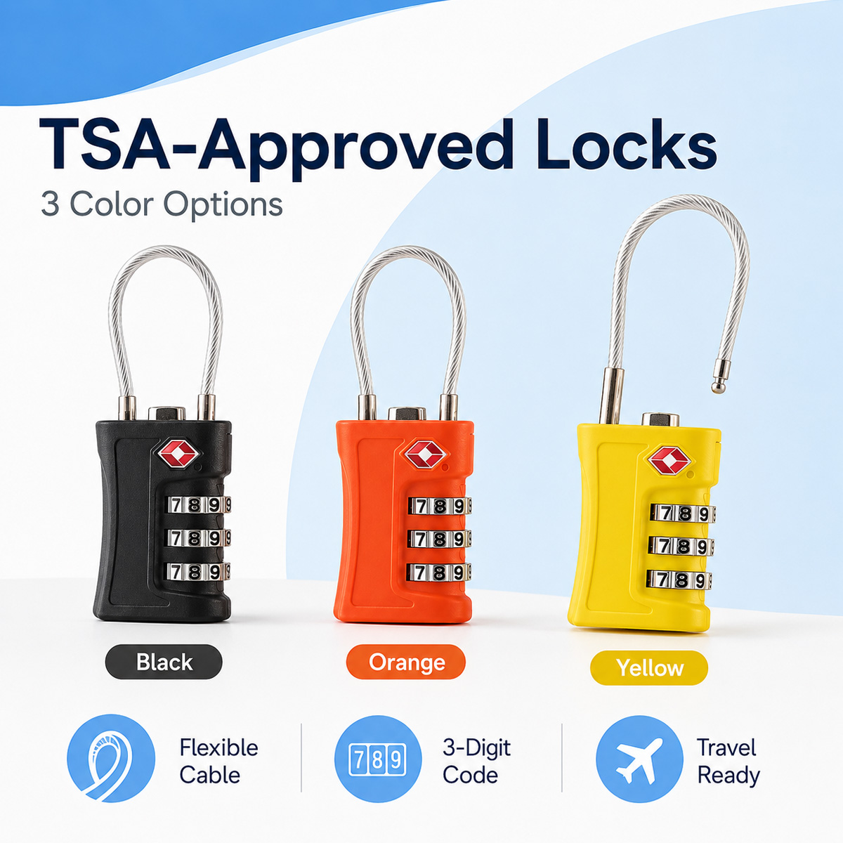 TSA-zugelassenes Gepäckschloss – Home Improvement Hardware Bewertung und Preis