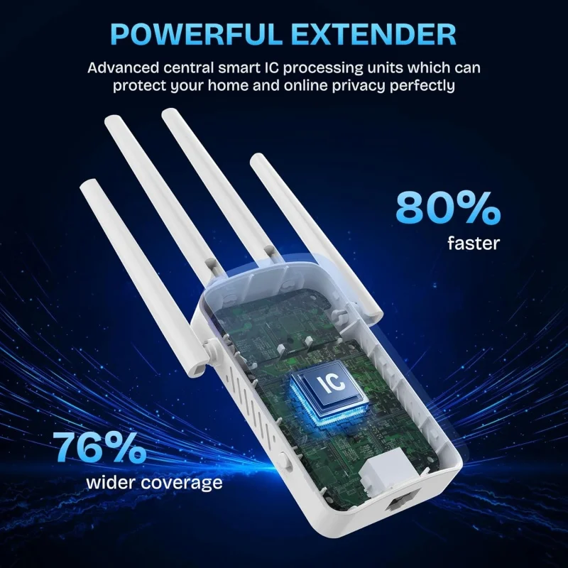 1200Mbps Dual-Band WLAN-Repeat – Home Improvement Hardware Bewertung und Preis