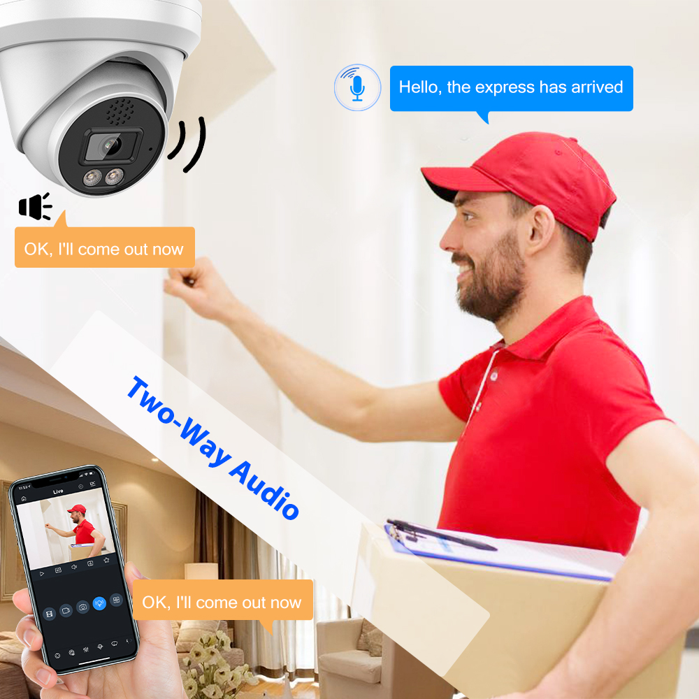 Vikylin 8MP IR-Nachtsicht-IP-K – Home Improvement Videos Bewertung und Preis